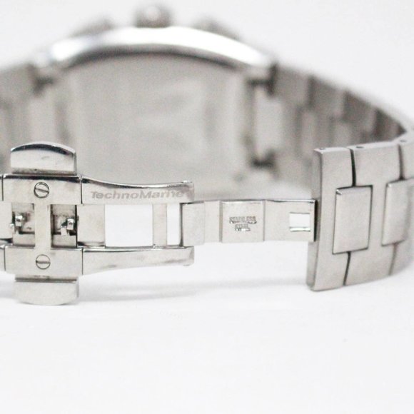 TECHNO MARINE #37261 Diamond Stainless Steel Watch main image 4